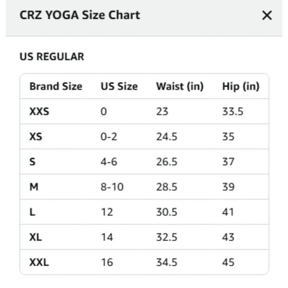 CRZ YOGA Women's High Waisted Butterluxe Biker Shorts with Pockets- 3 Inches- XS - Picture 3 of 4